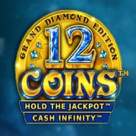 12 Coins Grand Diamond Edition logo – Slots by Wazdan at Azurslot Casino