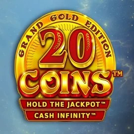 Slots logo of 20 Coins Grand Gold Edition from Wazdan at Azurslot Casino