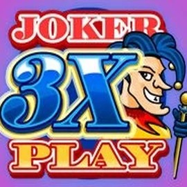3x Joker Play slot logo by iSoftBet at Azurslot Casino