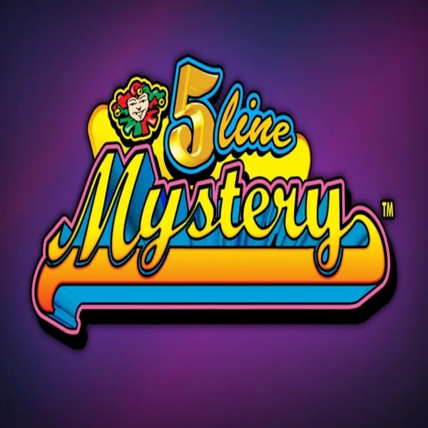 5 Line Mystery slot logo by Eurocoin Interactive at Azurslot Casino