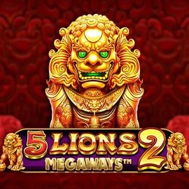 Official Slots logo: 5 Lions Megaways 2 by Pragmatic Play at Azurslot Casino