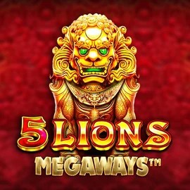 Enjoy 5 Lions Megaways by Pragmatic Play – logo hosted on azurslotcasino.net