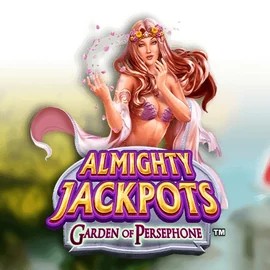 Official Jackpots logo: Almighty Jackpots: Garden of Persephone by Novomatic at Azurslot Casino