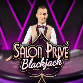 Blackjack Salon Privé slot visual from Ezugi available on azurslotcasino.net