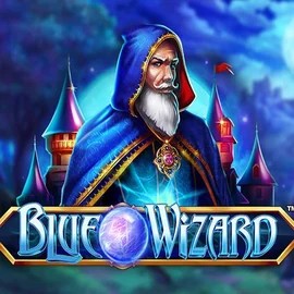 Blue Wizard logo – Slots by Quickspin at Azurslot Casino