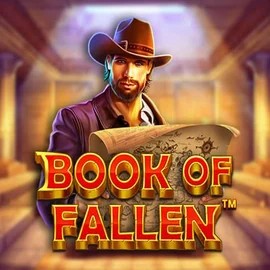 Book Of Fallen casino game by Pragmatic Play – featured logo at Azurslot Casino