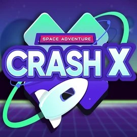 Crash X game by Turbo Games – logo hosted on Azurslot Casino