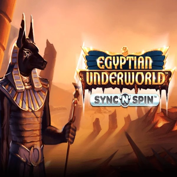 Official Slots logo: Egyptian Underworld by Greentube at Azurslot Casino