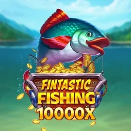 Fintastic Fishing slot logo by Foxium at Azurslot Casino