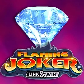 Official Slots logo: Flaming Joker Link and Win by Barstruck at Azurslot Casino