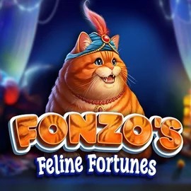 Slots logo of Fonzos Feline Fortunes from Pragmatic Play at Azurslot Casino