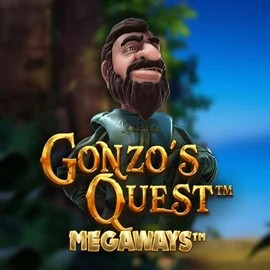 Official Slots logo: Gonzo's Quest Megaways by Red Tiger Gaming at Azurslot Casino