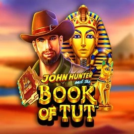 Slots logo of John Hunter and the Book of Tut from Pragmatic Play at Azurslot Casino