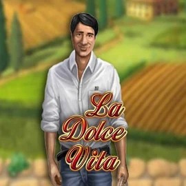 La Dolce Vita logo by Gamomat at Azurslot Casino