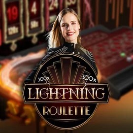 Lightning Roulette slot icon by Evolution, available at Azurslot Casino