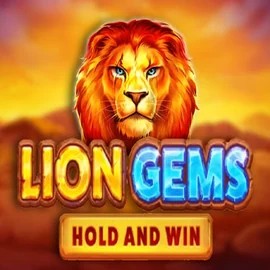 Official Slots logo: Lion Gems Hold and Win by Playson at Azurslot Casino