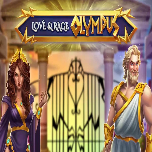 Love and Rage Olympus online game logo by Greentube on azurslotcasino.net