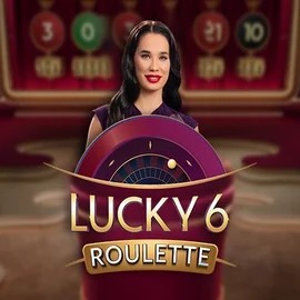 Lucky 6 Roulette slot icon by Pragmatic Play, available at Azurslot Casino