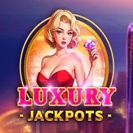 Official Jackpots logo: Luxury Jackpots by Triple Cherry at Azurslot Casino