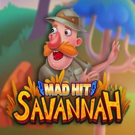 Mad Hit Savannah slot icon by RubyPlay, available at Azurslot Casino