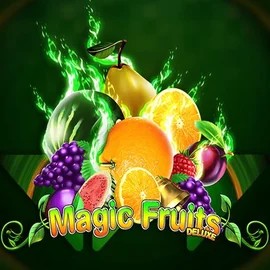 Magic Fruits Deluxe online game logo by Wazdan on azurslotcasino.net