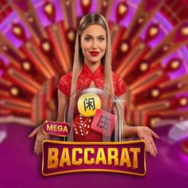 Try Mega Baccarat slot by Pragmatic Play on azurslotcasino.net – logo image