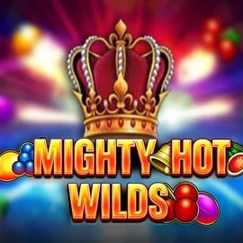 Mighty Hot Wilds logo by Inspired Gaming Azurslot Casino