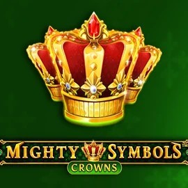 Slots logo of Mighty Symbols Crowns from Wazdan at Azurslot Casino