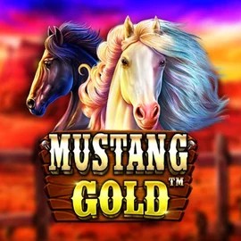 Enjoy Mustang Gold by Pragmatic Play – logo hosted on azurslotcasino.net