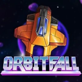 Orbitfall game by ELK Studios – logo hosted on Azurslot Casino