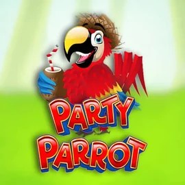 Slots logo of Party Parrot from Rival at Azurslot Casino