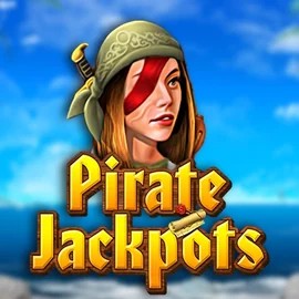 Pirate Jackpots slot logo by Belatra Games at Azurslot Casino