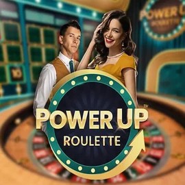 PowerUP Roulette slot visual from Pragmatic Play available on azurslotcasino.net