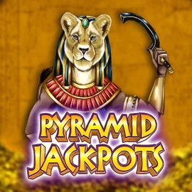 Pyramid Jackpots online game logo by King Show Games on azurslotcasino.net