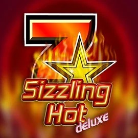 Sizzling Hot Deluxe game by Novomatic – logo hosted on Azurslot Casino