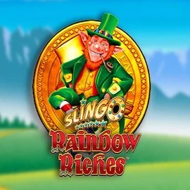 Slingo Rainbow Riches logo – Casino Games by Gaming Realms at Azurslot Casino