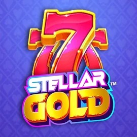 Stellar Gold online game logo by Snowborn Games on azurslotcasino.net