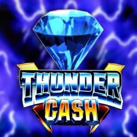 Thunder Cash online game logo by Novomatic on azurslotcasino.net