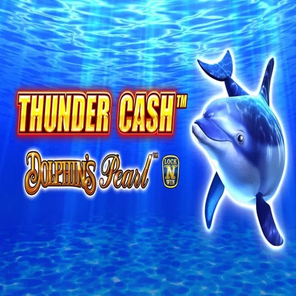 Try Thunder Cash Dolphins Pearl slot by Novomatic on azurslotcasino.net – logo image
