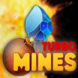 Turbo Mines by Turbo Games, showcased at azurslotcasino.net – game logo