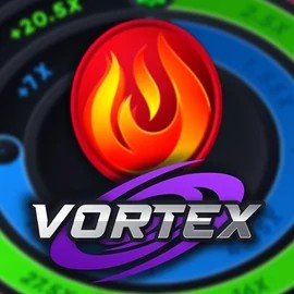 Vortex (Turbo Games) logo by Turbo Games at Azurslot Casino